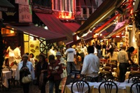 Rue des Bouchers. From Wikitravel (Author: Jpatokal, CC-by-SA 3.0 license).